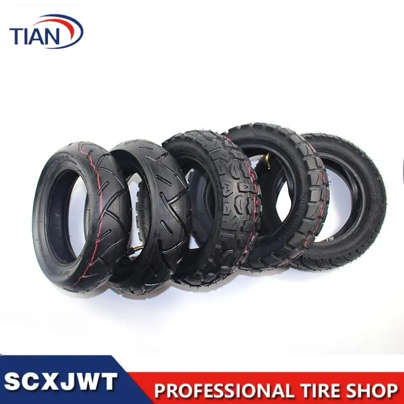 10 Inch Tire 10X3.0 80/65-6 255X80 for KUGOO G1 Zero 10X Electric Scooter Front and Rear Wheel Tyre Accessories Parts Minimotors