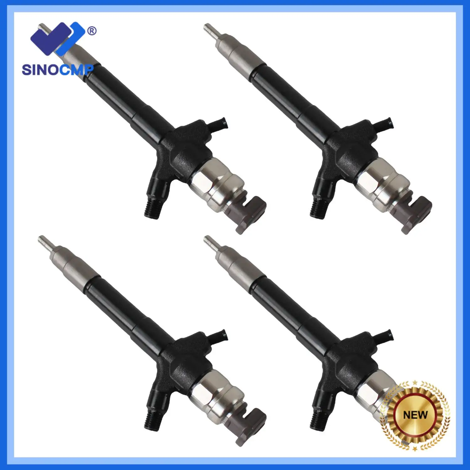 

4pcs 1465A041 Diesel Fuel Injector 095000-5600 for Denso Mitsubishi L200 4D56 2008-2015 Engine New Car Parts