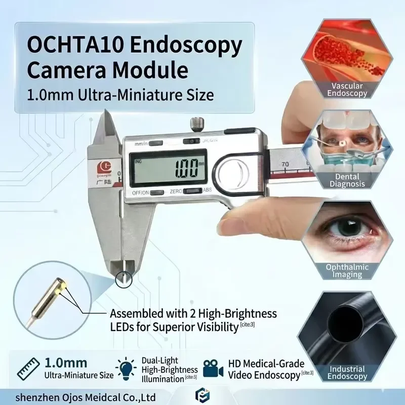AP08 for OCHTA10 Mini USB Endoscopic Camera Module for Robotic AI Surgery Angioscope Pupil Percutaneous Puncture