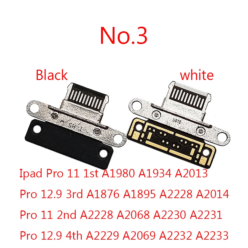 Conector de carga Usb para IPad Pro 11, 12,9, 10,2 pulgadas, 1ª, segunda, tercera, cuarta, ipad 7, 8, 9, Air4, Air5, 5-10 piezas