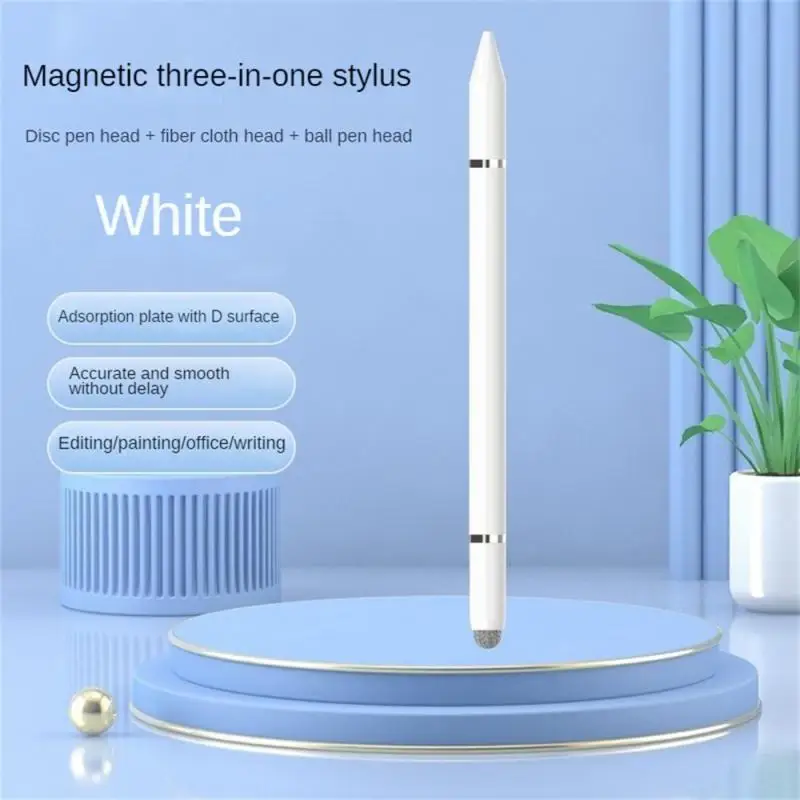 เหมาะสําหรับ iPad รู้สึกสบายดึงดูดแม่เหล็กแบบแบนใช้ได้กับปากกาสัมผัสเขียนด้วยลายมือโทรศัพท์มือถือ