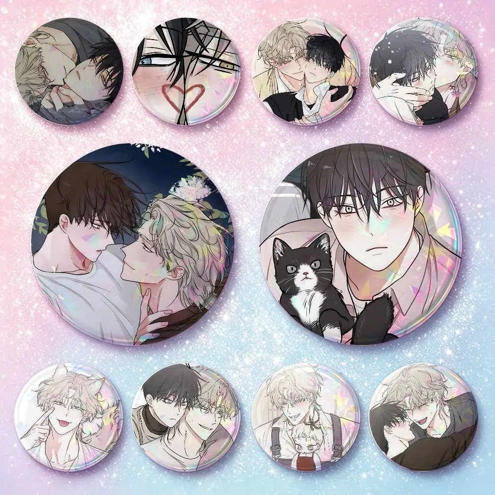 L-Low T-Tide In T-Twilight Badges Button Round Creative Pin Brooch Badge Bag Decor Accessories Fans Collect Friends Gifts