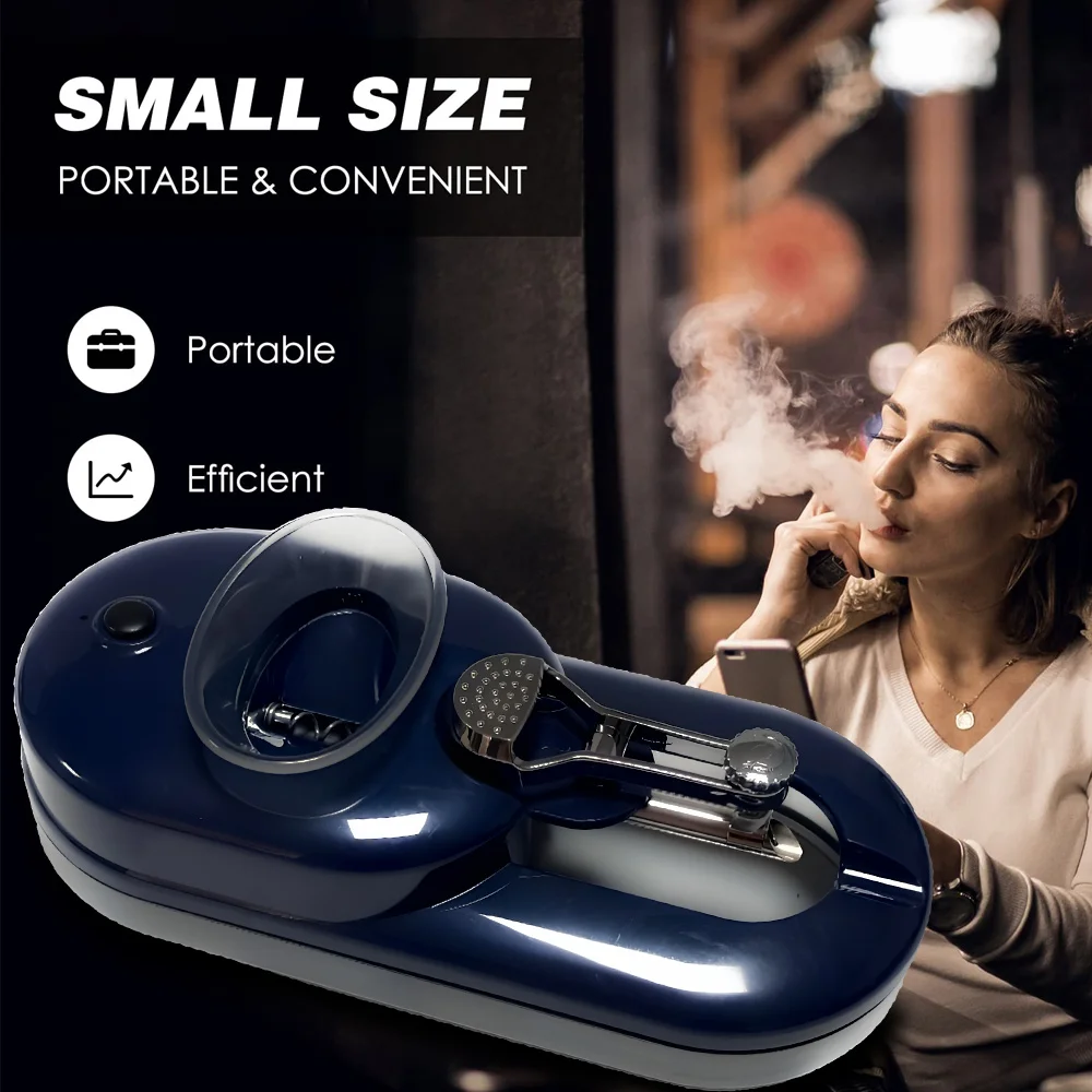 Cappsu Portable Electric Cigarette Machine Herb Injector with Grinding And Filling Function for Herbs And Grass Threads