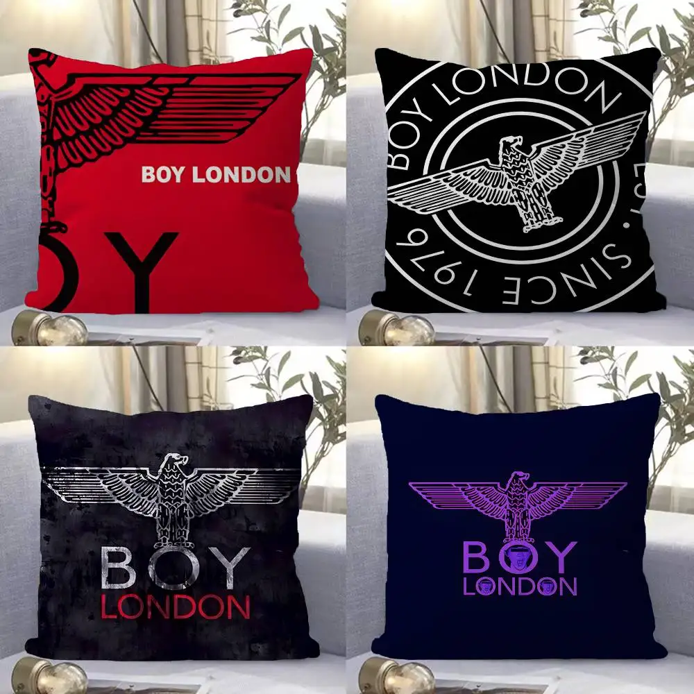Classic B-Boy L-London Logo Pillow Gifts Home Office Furnishings Bedroom Sofa Car Cushion Cover case 45x45cm