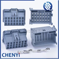 Conector de amplificador de potencia de automóvil macho o hembra de 21 pines enchufe de amplificador de Audio automotriz 8- 968975 -2 1- 967630