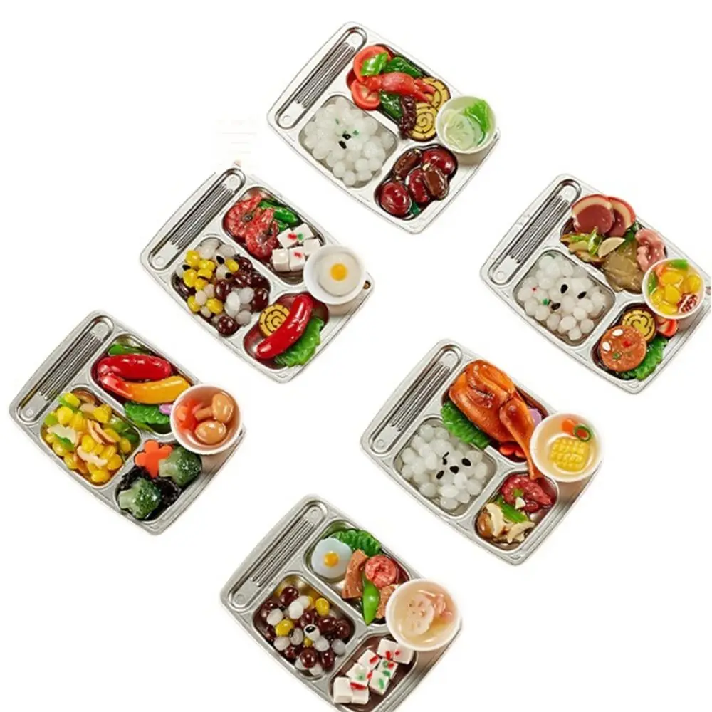 3D Pretend Play Küche Spielzeug Kreative Rolle Spielen Mini Fast Food Modell Spielzeug Wiederverwendbare DIY Kochen Interaktives Spielzeug