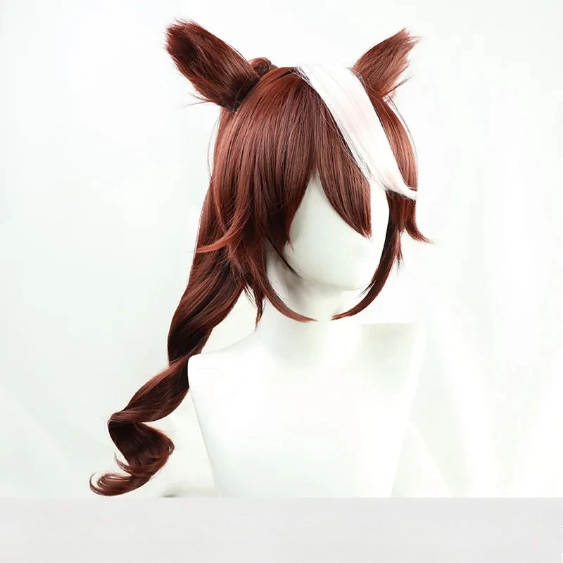 Uma Musume Pretty Derby Tokai Teio Cosplay peluca Anime juego de rol fiesta disfraz Prop pelo sintético fibra resistente al calor