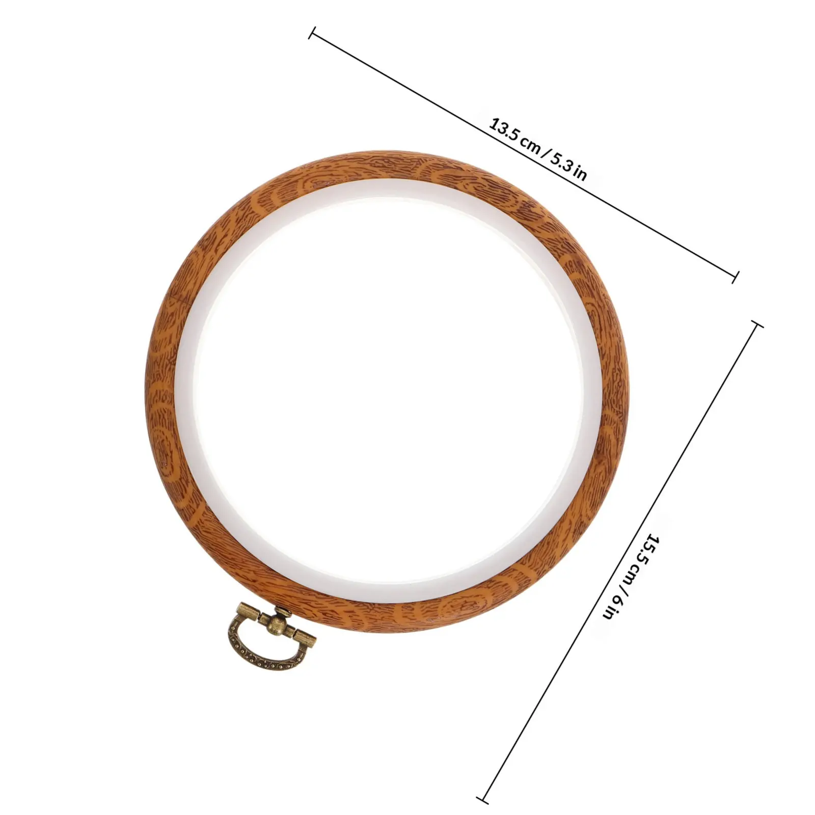 10Pcs Embroidery Hoops Cross Stitch Round Frames Portable DIY Handicraft Circles for Gift Making Craft Display Needlework view 4