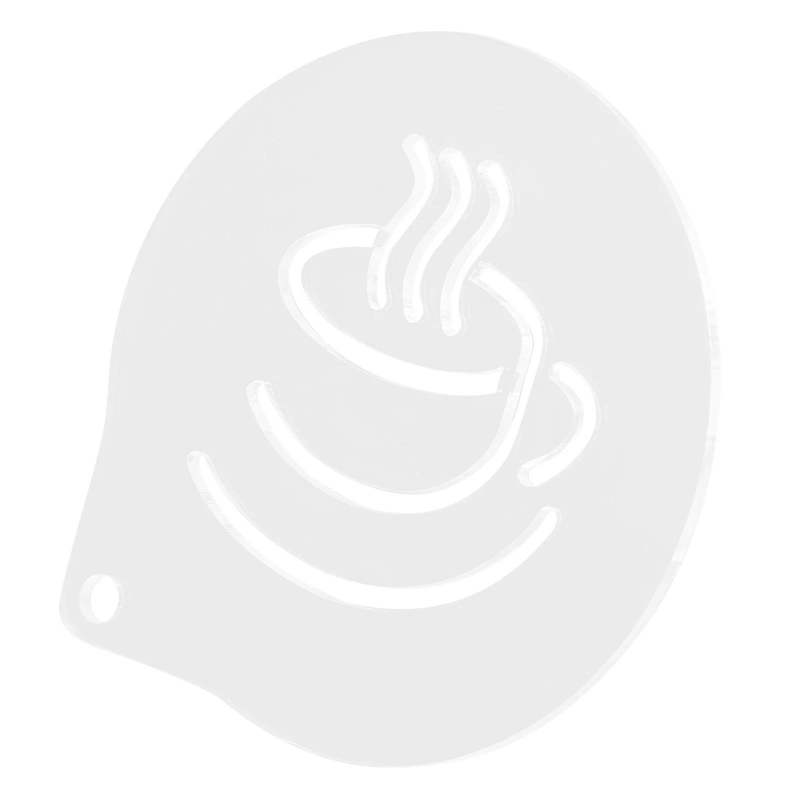 

Reusable Stencil Latte Art Tool For Cappuccino Milk Tea Hot Chocolate Decorative Stencils Diy Coffee Decorating Supplies Acrylic