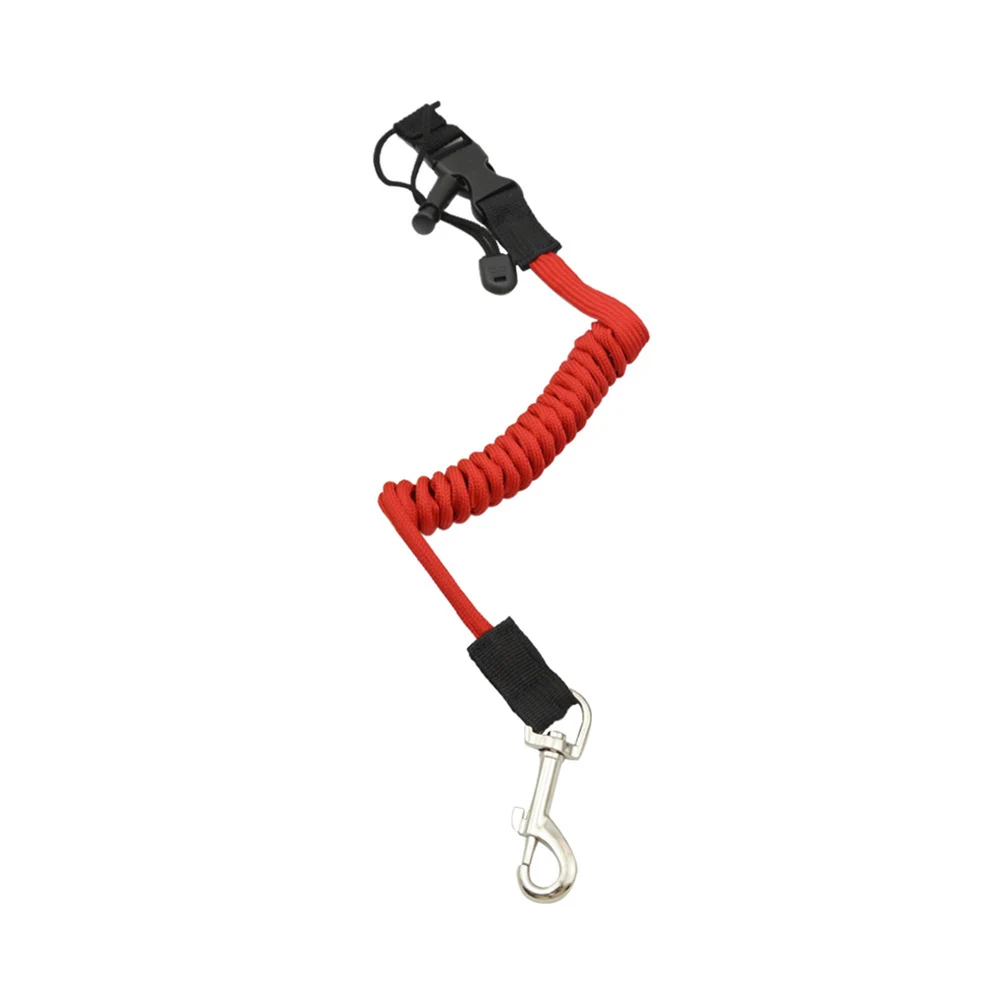 Part Paddle Leash Useful Boat Paddle Leash Coiled Fishing Rod Functional Paddle Leash Professional Quick Rebound