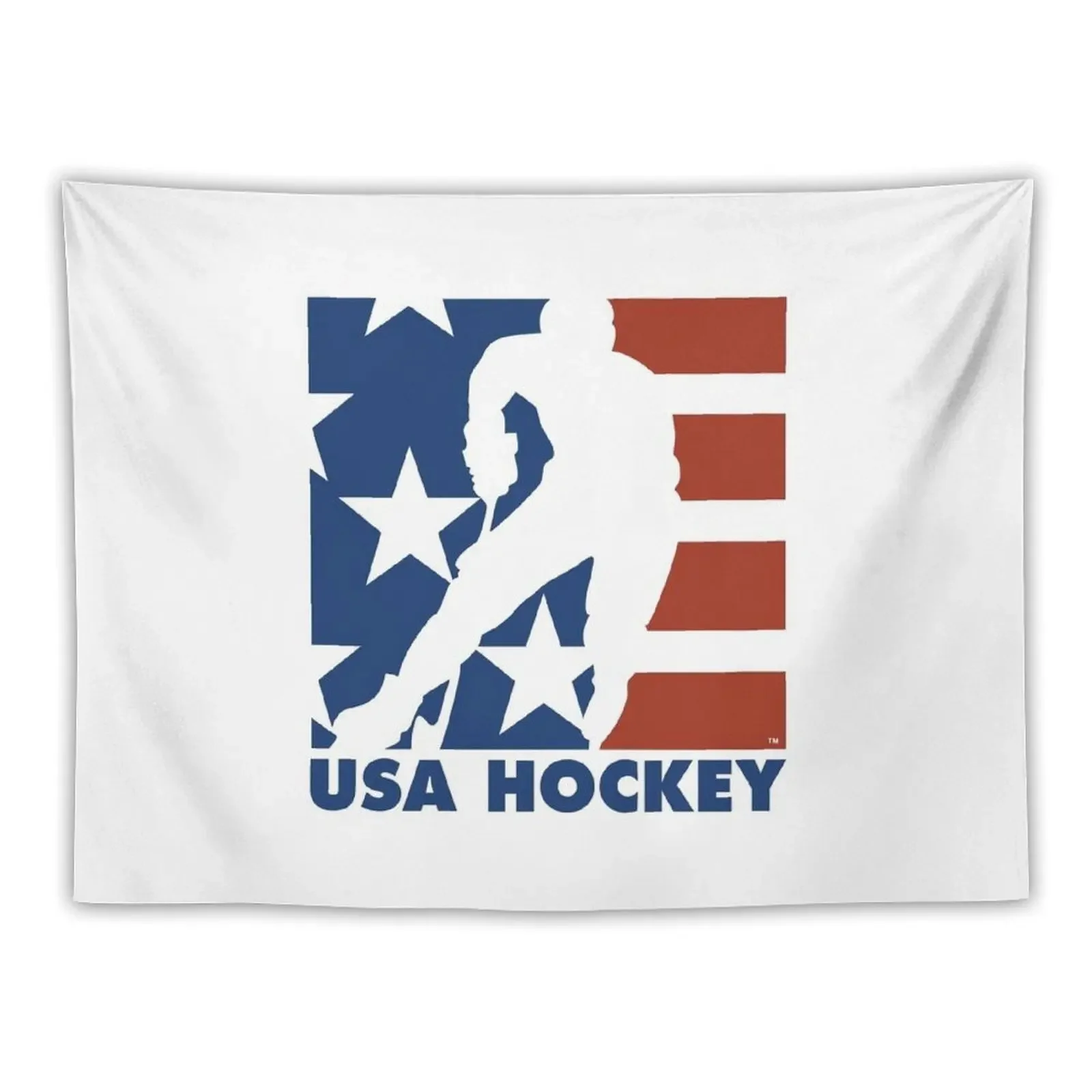 

usa hockey flag Tapestry Bedroom Decor Aesthetic Wallpaper Aesthetic Room Decorations Tapestry