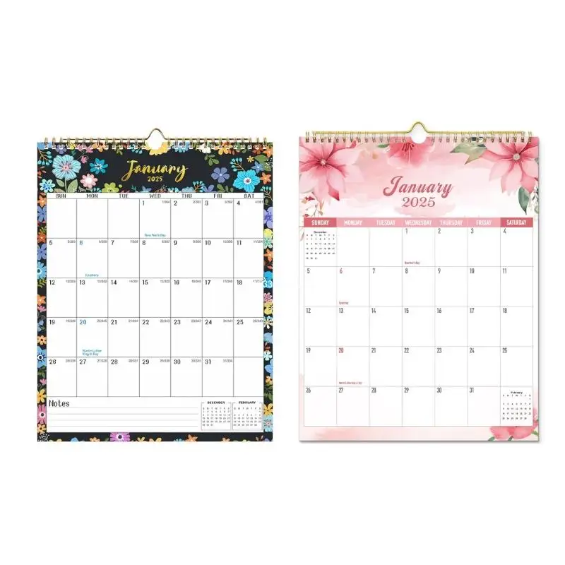 

2025 Wall Calendar School Year Calendar Hanging Calendar School Calendar Dropship