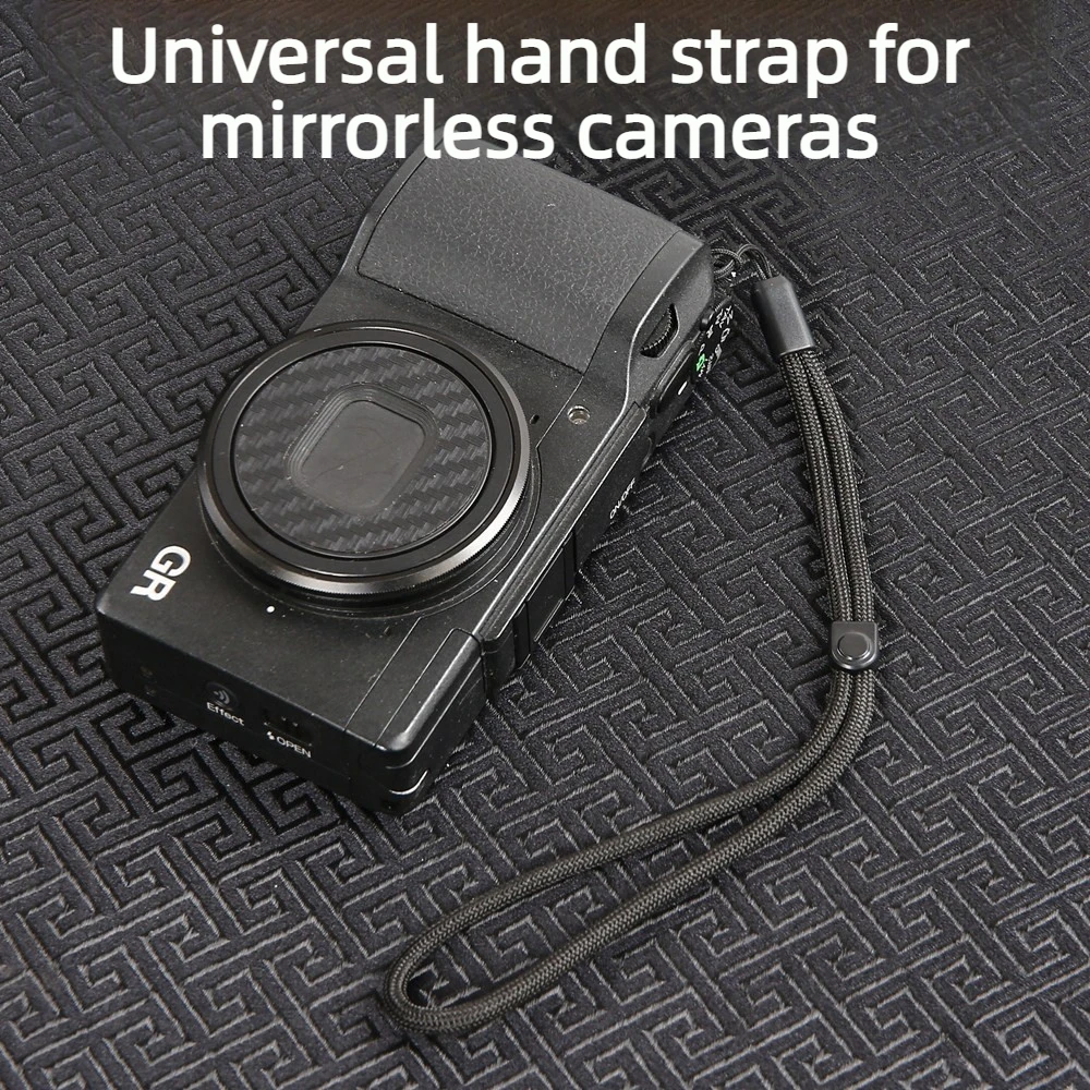 15kg Load Anti-Fall Camera Neck Sling & Wrist Strap for Ricoh GR2 GR3 GR3x Sony ZV1 Canon G7X G7X2 Fuji Camera Accessories