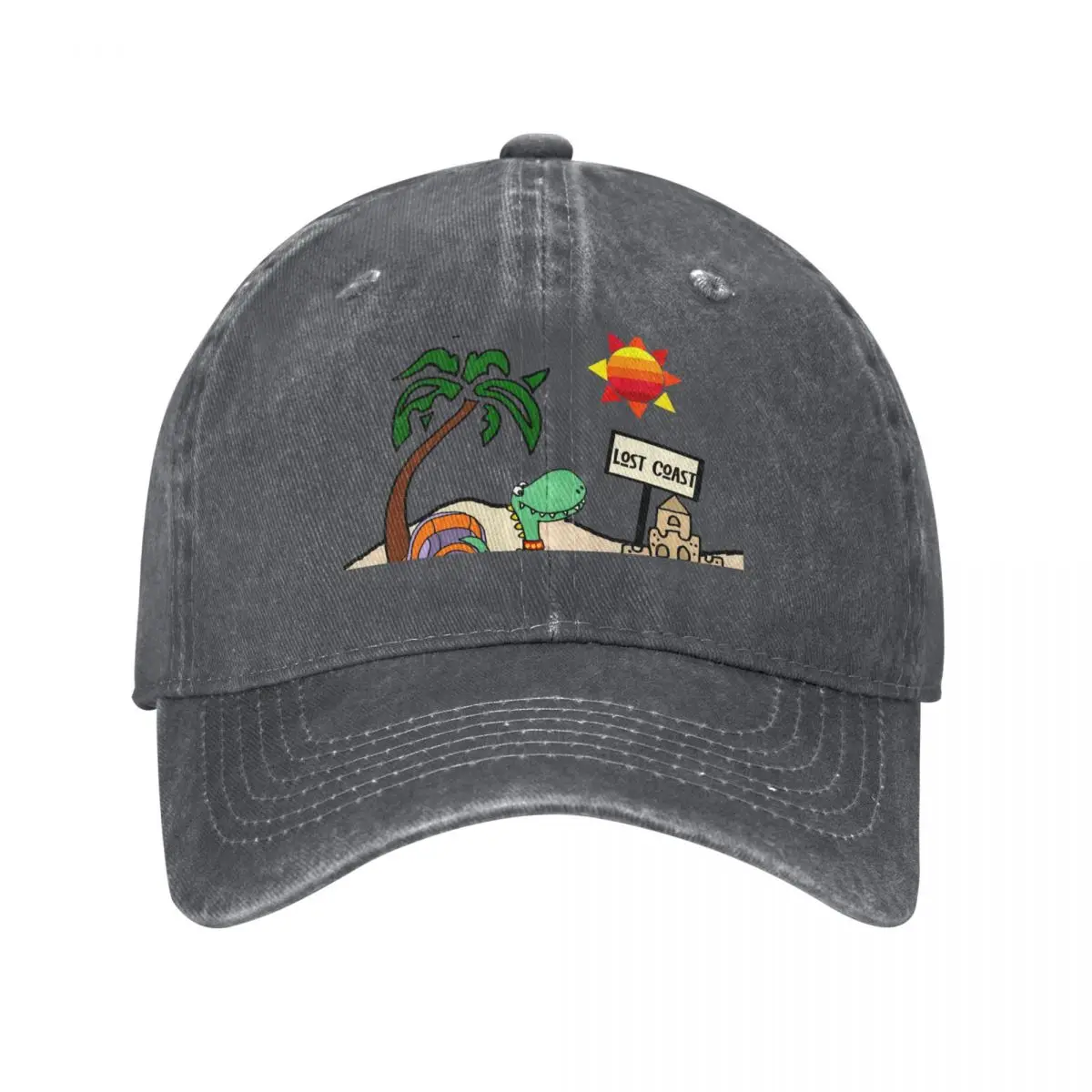 Delphi Freeman LOST COAST *SongArt* Baseball Cap Bobble Hat Golf party Hat Sun Cap For Girls Men's