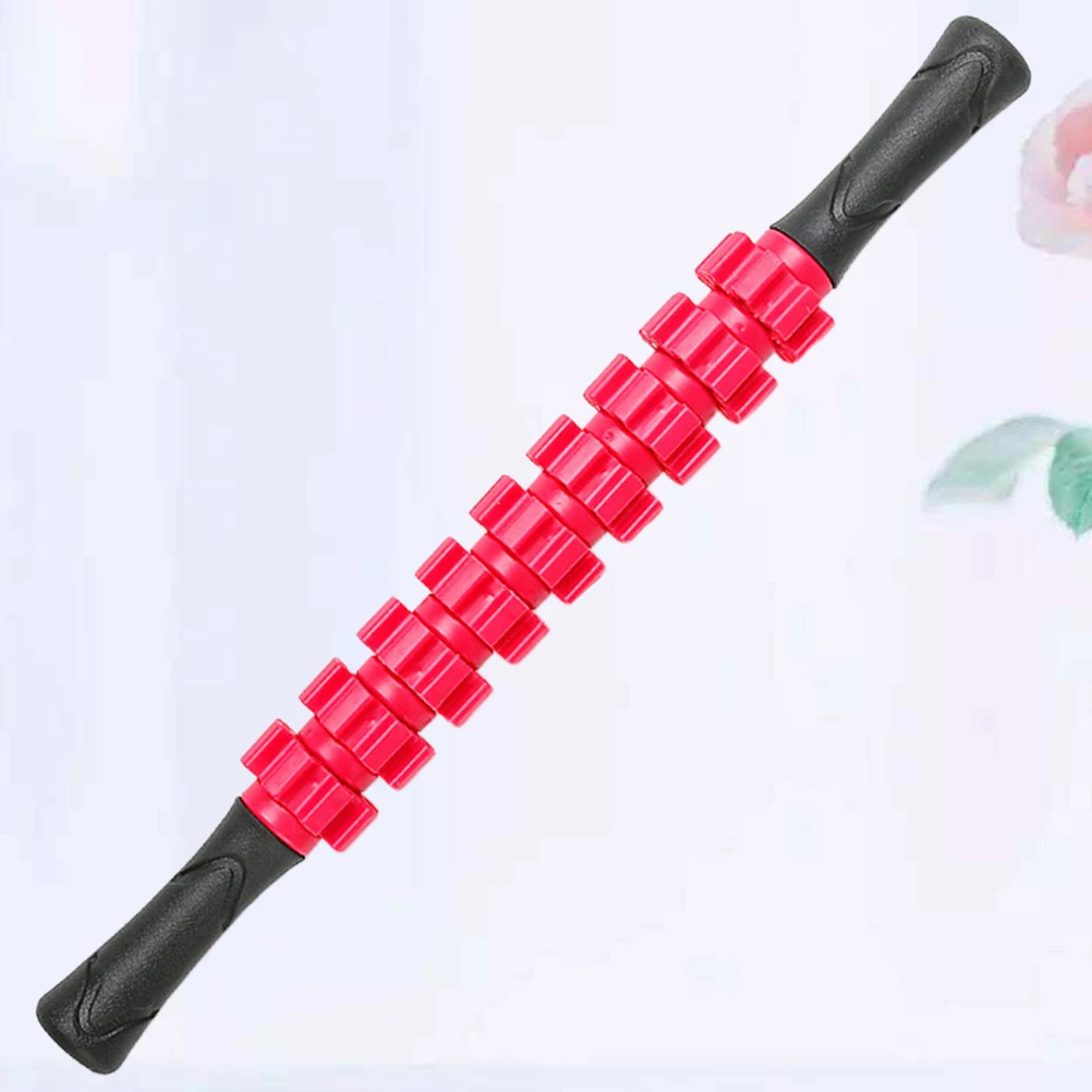 

Yoga Fascia Massage Stick Full Body Massager 9 Gears Plastic Roller Relax Rod Muscle Rolling Sticks Beautiful Legs Deep Tissue
