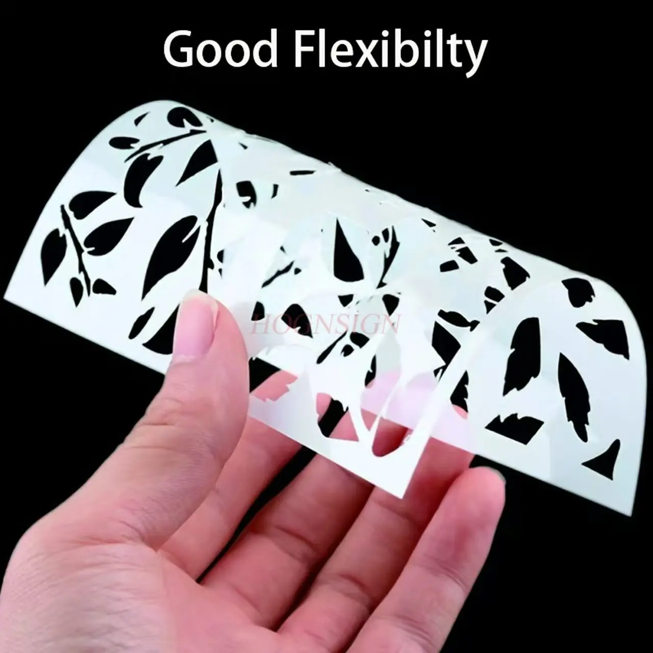 36pcs/set English alphanumeric hollow template, plastic template, DIY decorative printing template, handmade