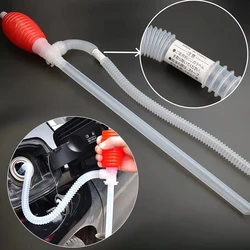 Car Truck Fuel Oil Gasoline Diesel Transfer Sucker Hand Pump Universal Car Tool Manual Siphon Suction Water Liquid Pump