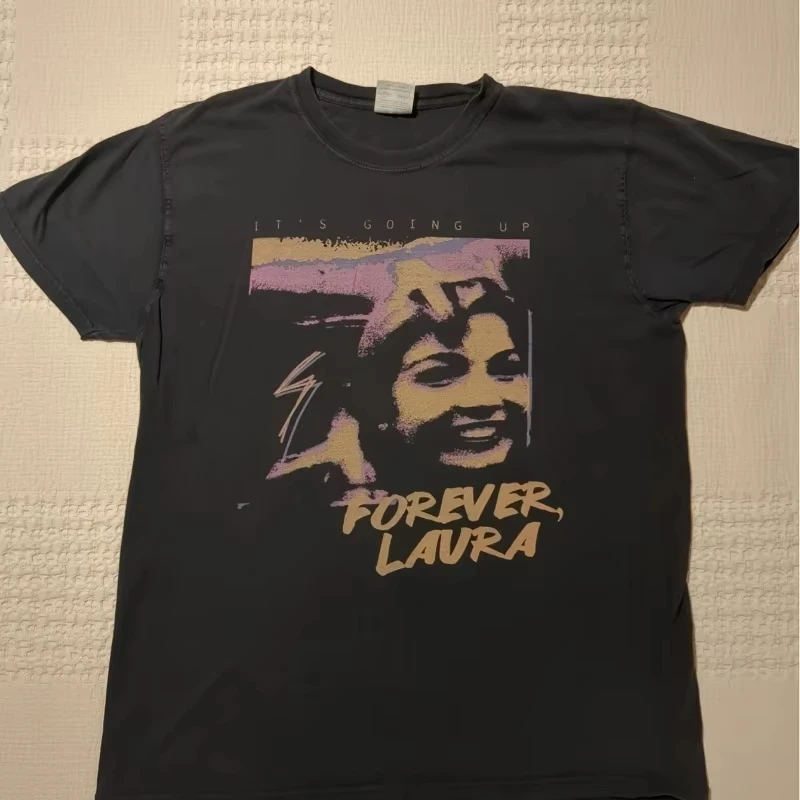 Men's Twin Peaks Town Laura Palmer Classic TV Drama Theme T-shirt Four Seasons New Style Unisex Casual and Fashionable T-shirt