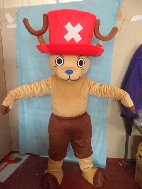 Chopper Mascot Costume Hot Cartoon Character Tony Chopper Mascotte Fancy Dress Custom Cosplay Theme Carnival Christmas Parrties