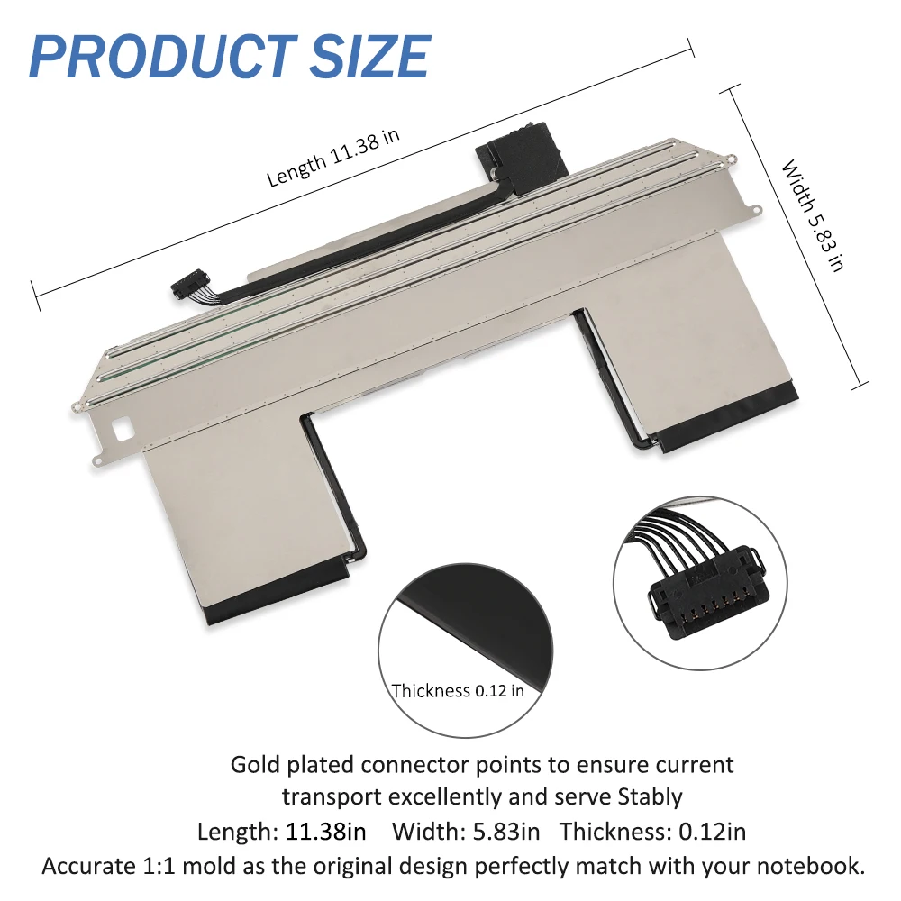 ETESBAY 맥북 에어용 노트북 배터리, 13 인치 A2337 M1 2020 EMC 3598 MGN53LL/A MGN83LL/A MGN63LL/A MGN93LL/A MGND3LL/A A2389