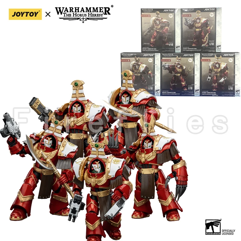 JOY TOY 1/18 JOYTOY Actionfigur The Horus Heresy Thousand Sons Dreadnought und Sekhmet Terminator 7