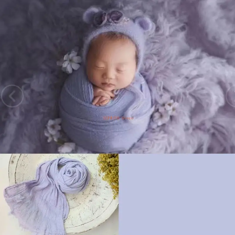 

U50f Baby Photography Props позирует оберточная одеяло фото позы закулисные подарки для душа новорожденных