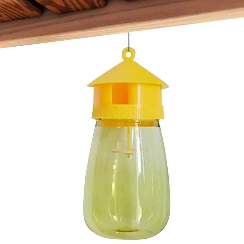 

Wasp Trap Insect Bugs Hanging Honey Traps Catcher Reusable Hornet Trap Flying Funnel Trap Bees Catcher Fruit Fly Catchers