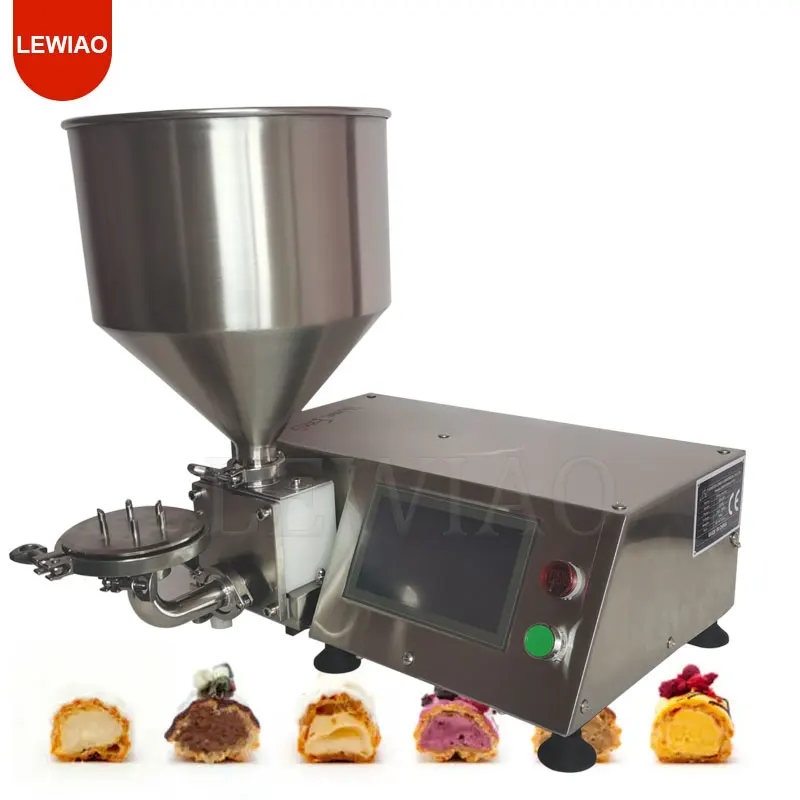 Automatic Puff Cake Filler High Quality Jam Filling Machine Electric Churros Donut Injecting Making Machine