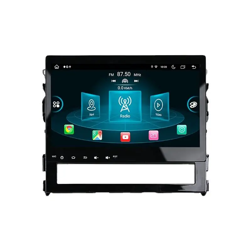 

10,1 "MT8667 Android 14 для Toyota Land Cruiser 2016-2019 8 + 256G Автомобильный мультимедийный плеер 8-ядерный DSP Carplay Аудио Стерео BT Радио