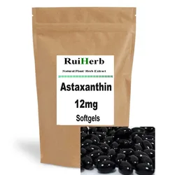 30pcs, Astaxanthin 12mg - Softgels- Highest Strength Astaxanthin Antioxidants Supplement