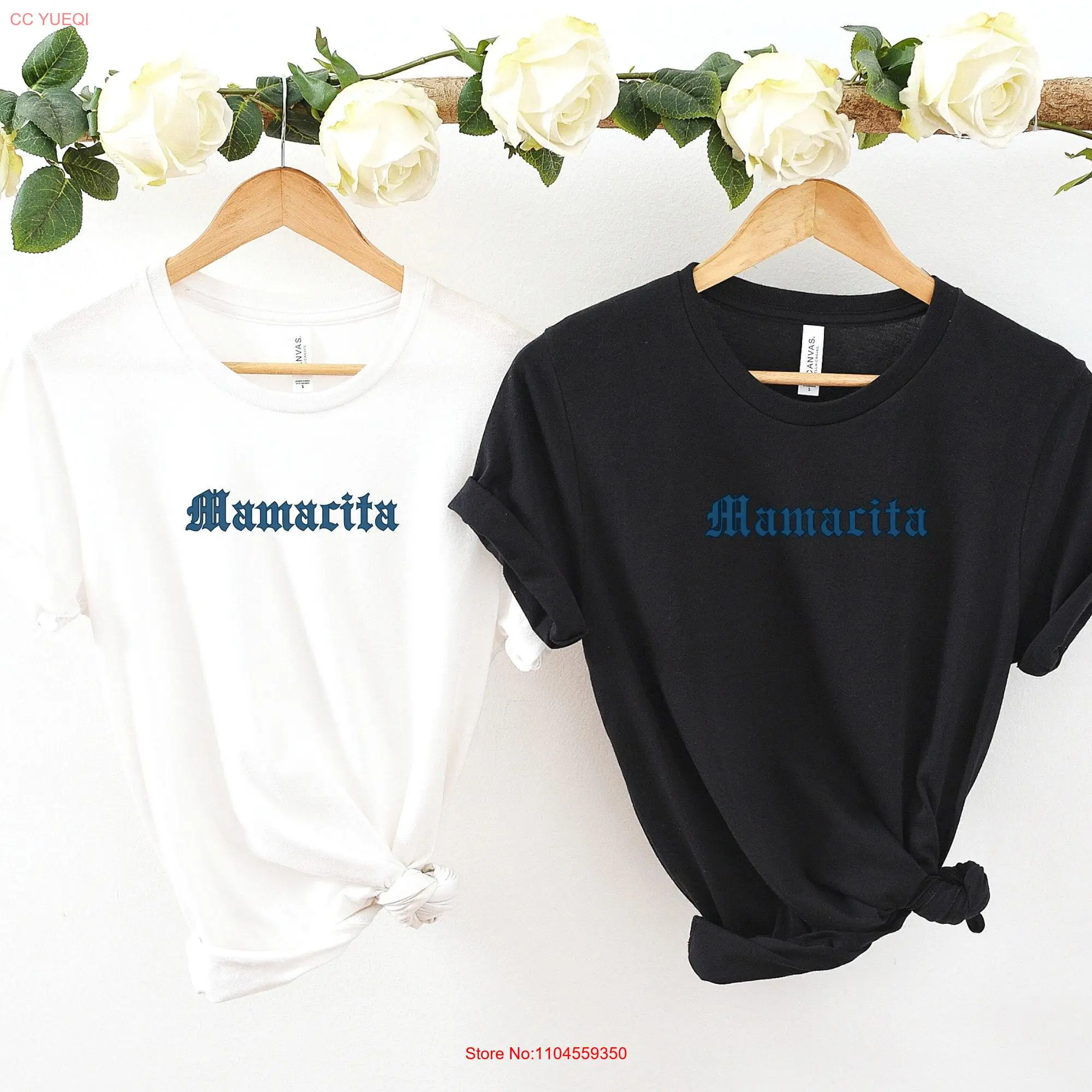 Mamacita T Shirt Phenomenally Latina Educated Phenomenal Afro AF Chola long or short sleeves