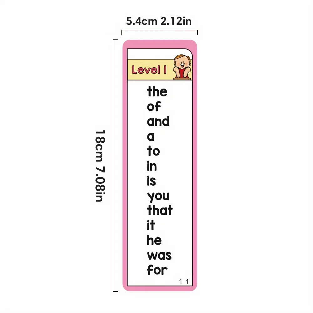 1000 Sight Words Flash Cards for Kids Aged 6-10 Fun Learning Activity with Double-Sided Cards Leveled Word Games Educational Toy