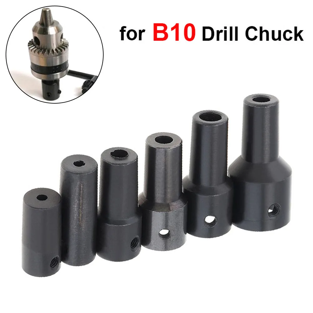 

B10 B12 JTO Drill Chuck Connecting Rod Sleeve Motor Shaft Adapter Steel Shaft Coupling Connector 4mm/5mm/6mm/8mm/10mm/12mm/14mm