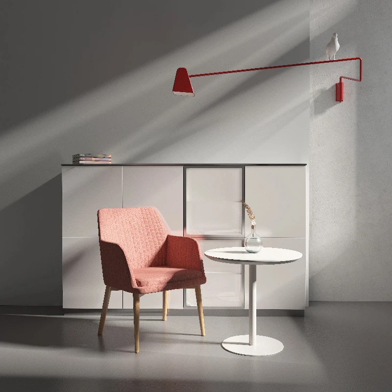 Modern Dusty Pink Reception Chairs Ergonomic Design Solid Wood Legs High-End Office Lounge Waiting Room Chairs for Hotel Lobby