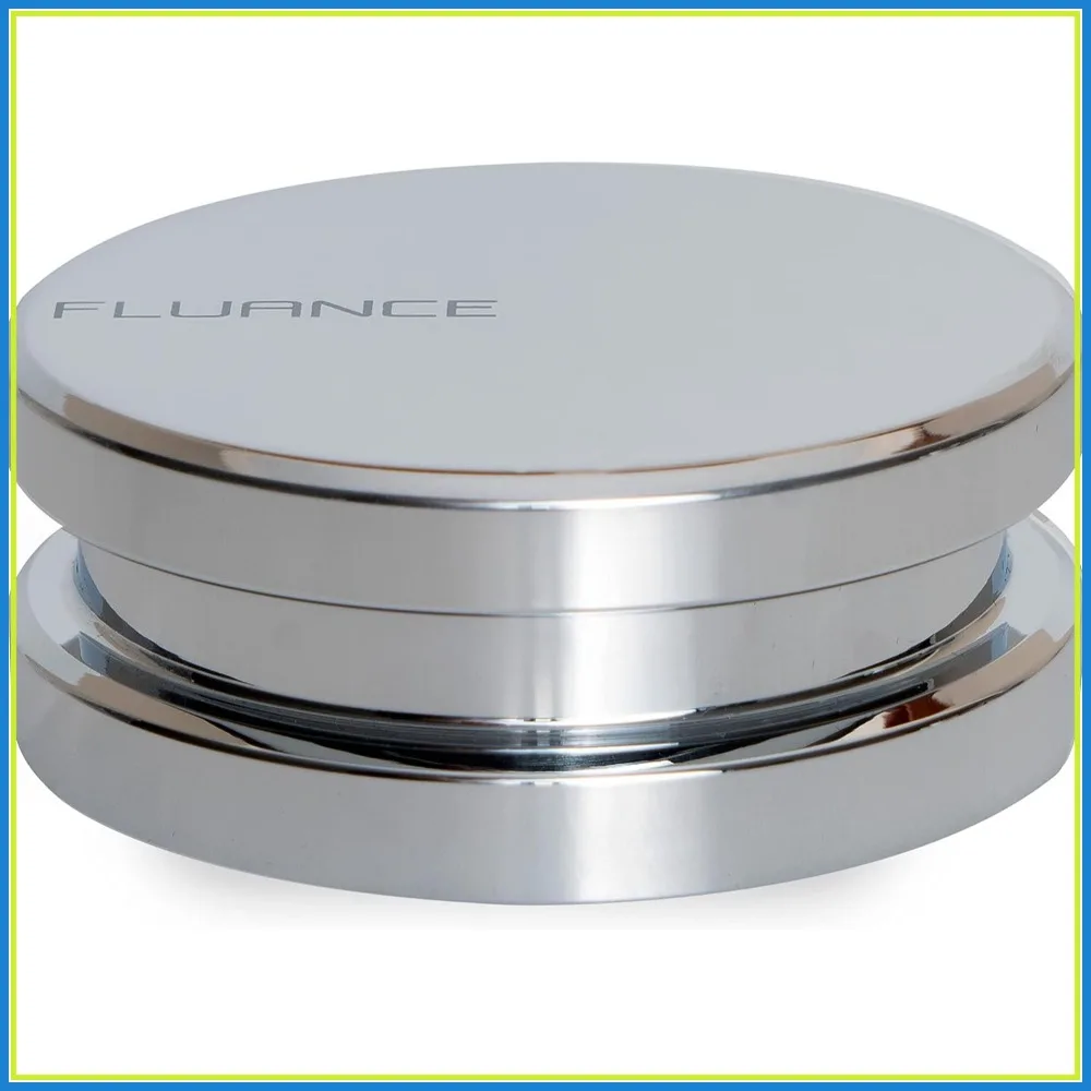

760g HiFi Vinyl Record Weight Stabilizer, Steel Turntable Accessory with Protective Pad for Vibration Damping