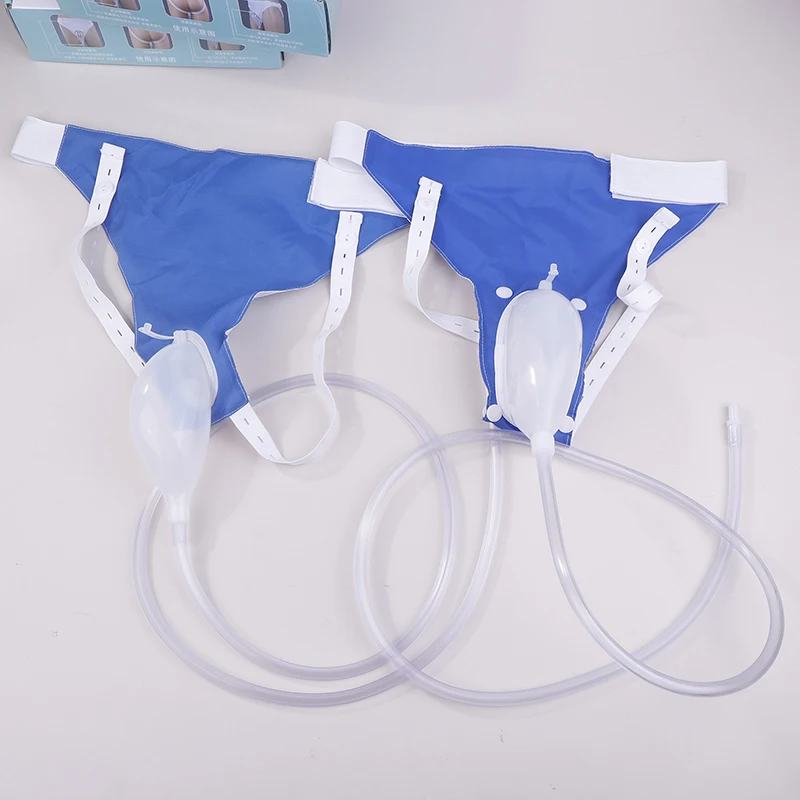 Reusable Urinary Receiver For Men Elderly Urine Collector Kit Panties Fixed Urine Catheter Urinary Bag For Urine Incontinence