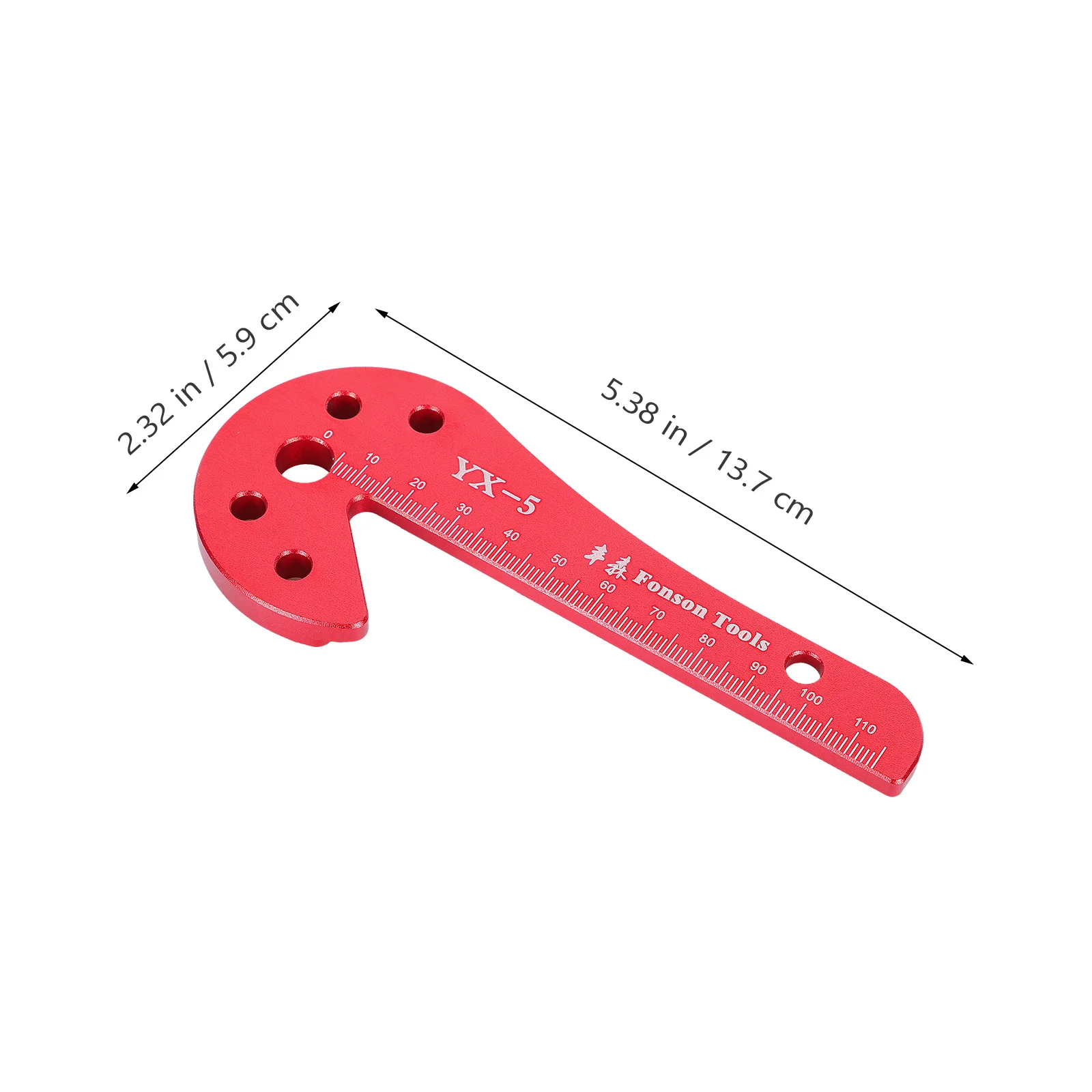 مركز النجارة الخطاط 45 90 درجة دائم سبائك الألومنيوم بمناسبة مقياس الخشب خط أداة اليد مركز قياس النجارة