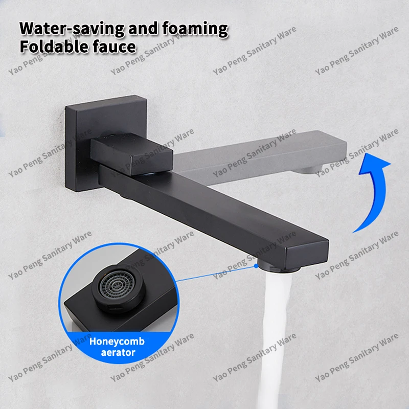 مجموعة دش مدمجة مخفية مع صندوق مدمج مسبقًا لرأس دش مخفي للفندق مثبت على الحائط من البلاستيك الحراري.