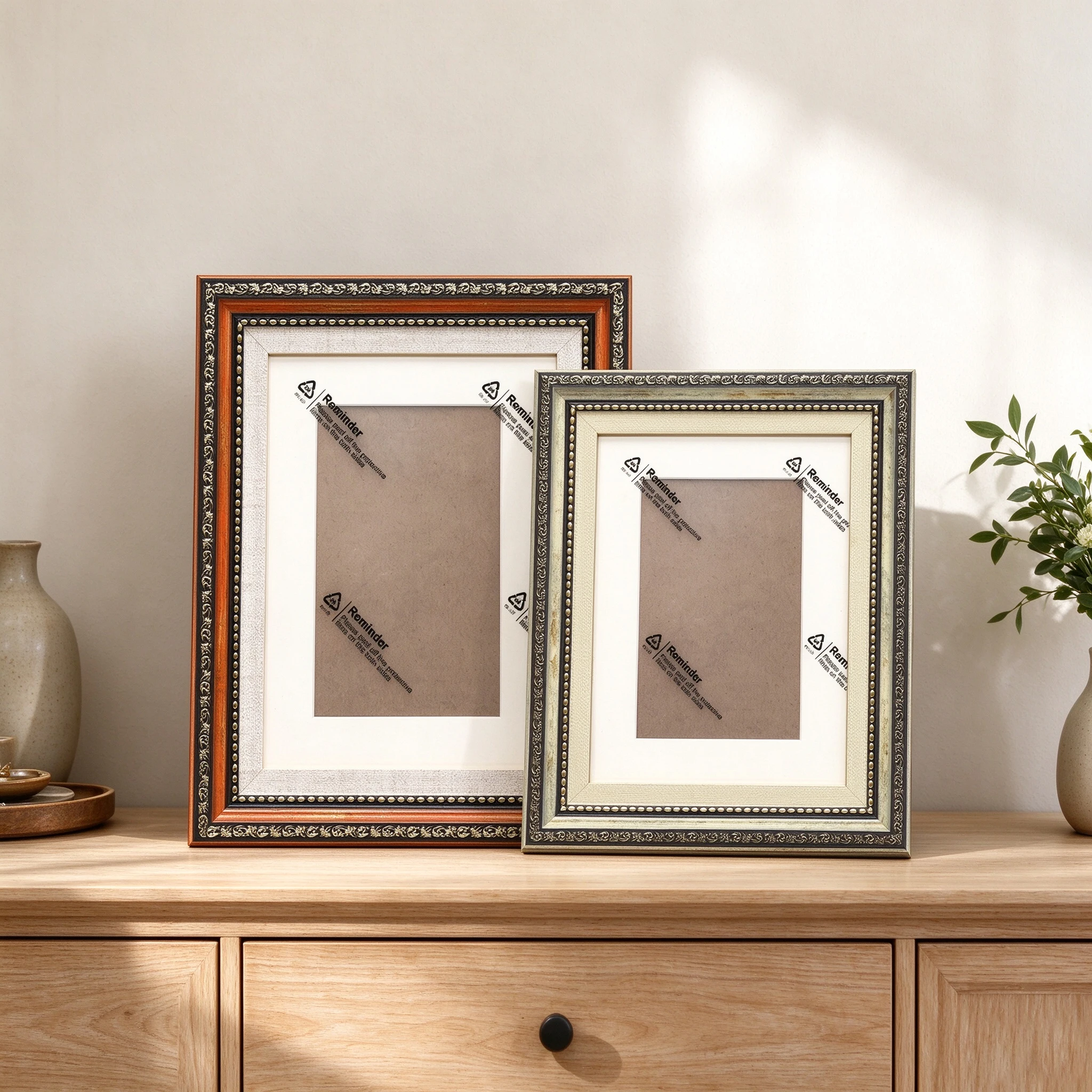 Retro Ornate Frame with Classic Design for Display of Photographs and for Artwork in Various Environments vintage Photo Frame