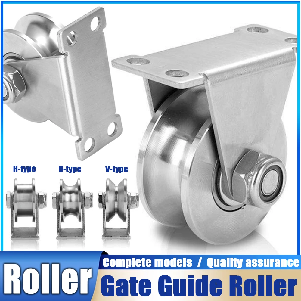 

1pc Stainless Steel Tripod Pulley Wire Rope Lifting Bearing Pulley Hanging Wheel, Home Sliding Doors Track Wheel Pulley Hardware