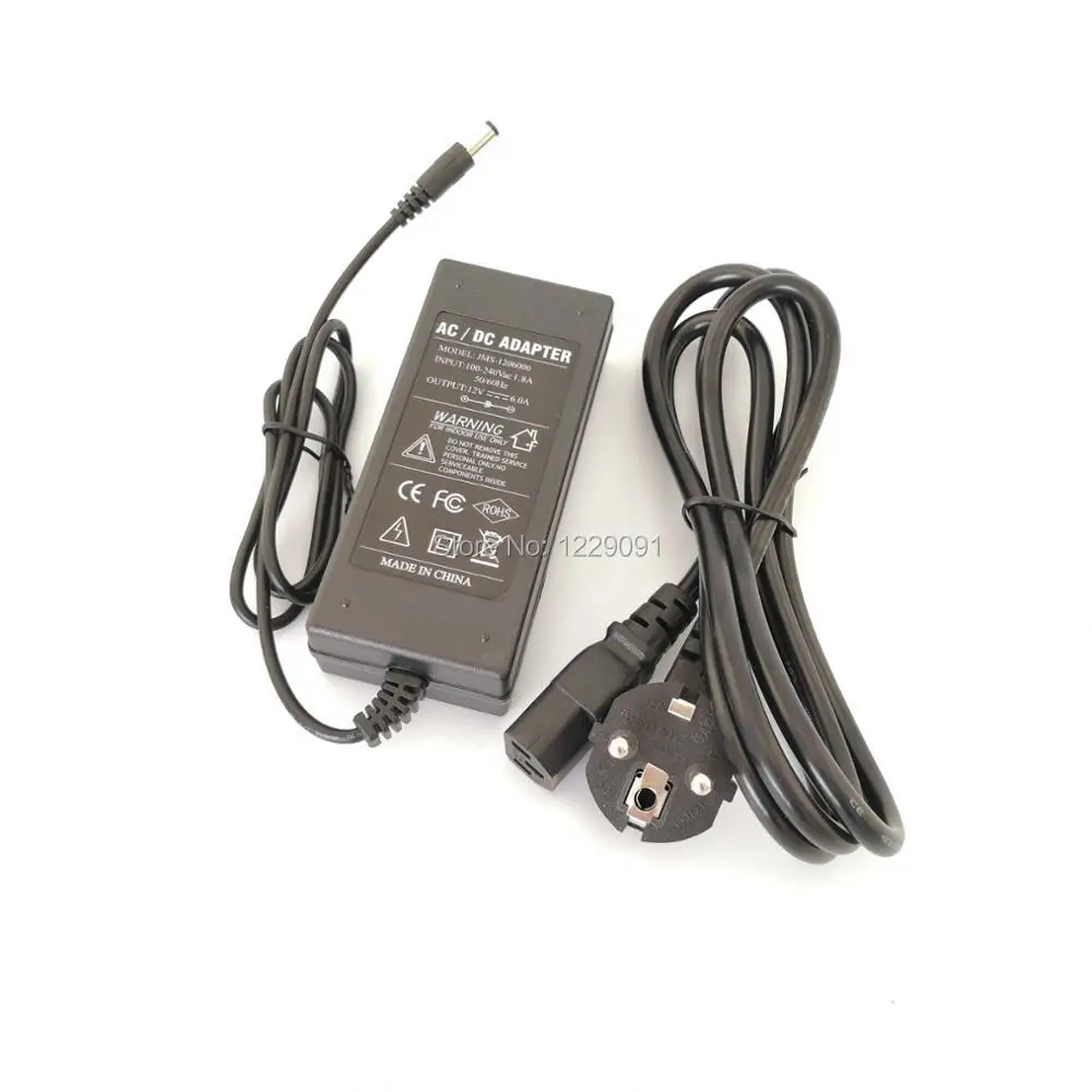 Nuotrilin 12v 24V 6A 100-240V AC/DC Adaptor dc Power Adapter Supply