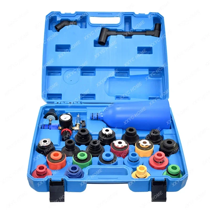 24 szt. Zestaw do napełniania adaptera lejka olejowego do silnika samochodowego z zabezpieczeniem przed rozlaniem