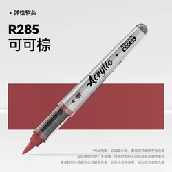 1 PC 84 Colors Acrylic Paint Pens Markers Soft Head Brush Tip Paint Markers For Rock Painting Wood School Supplies Stationery