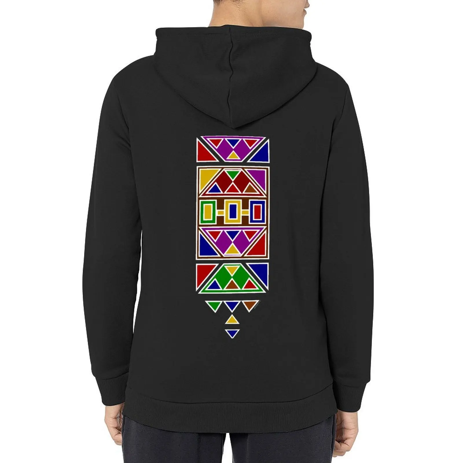 

Ndebele inspiration Hoodie mens clothing blouse men clothes winter clothes hoodie graphic