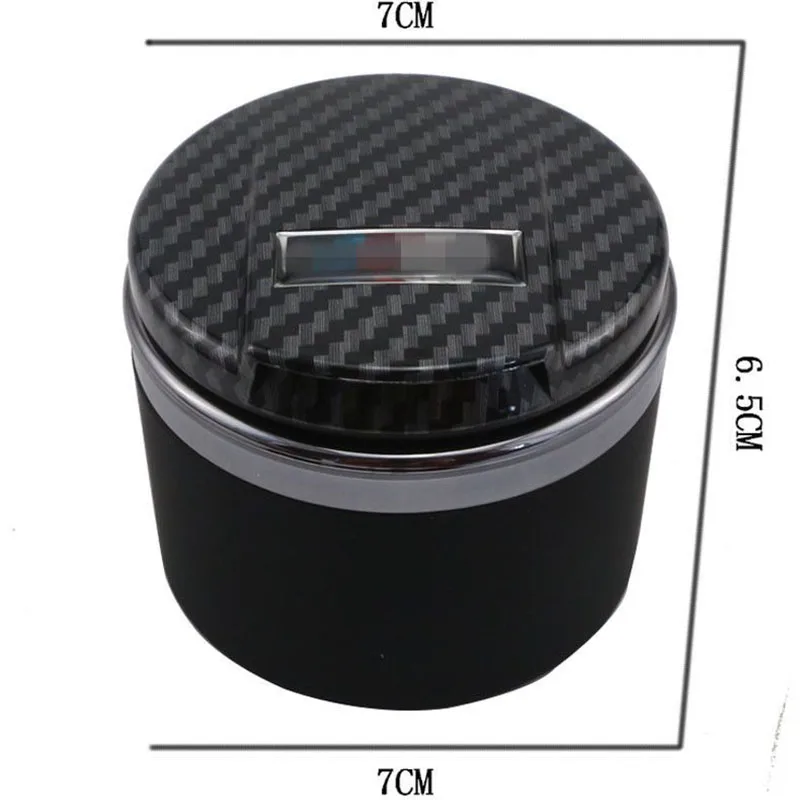 Car ashtray is suitable for Cadillac Escalade XT5 XT6 BLS SRX CTS ATSL CT4 CT5 CT6 STS with LED light ceramic liner cigar cup