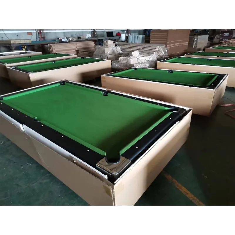 Commercial Coin-operated 7ft 8ft MDF Marble Stock Professional Pool Table