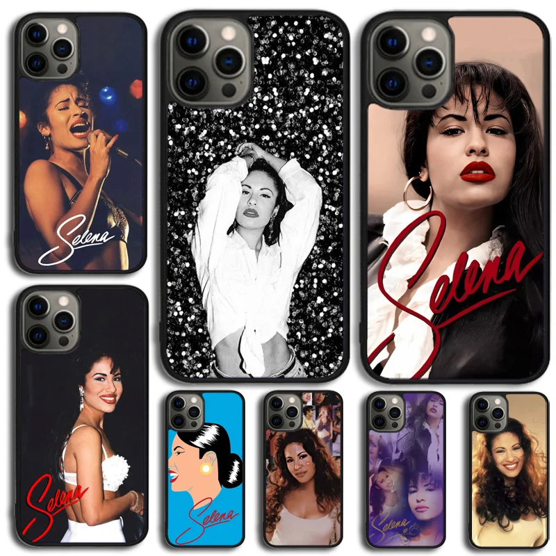 Selena Quintanilla Case For iPhone 11 12 13 14 15 Pro Max Cover For iPhone 13 12 Mini XR X XS Max 7 8 Plus SE 2020