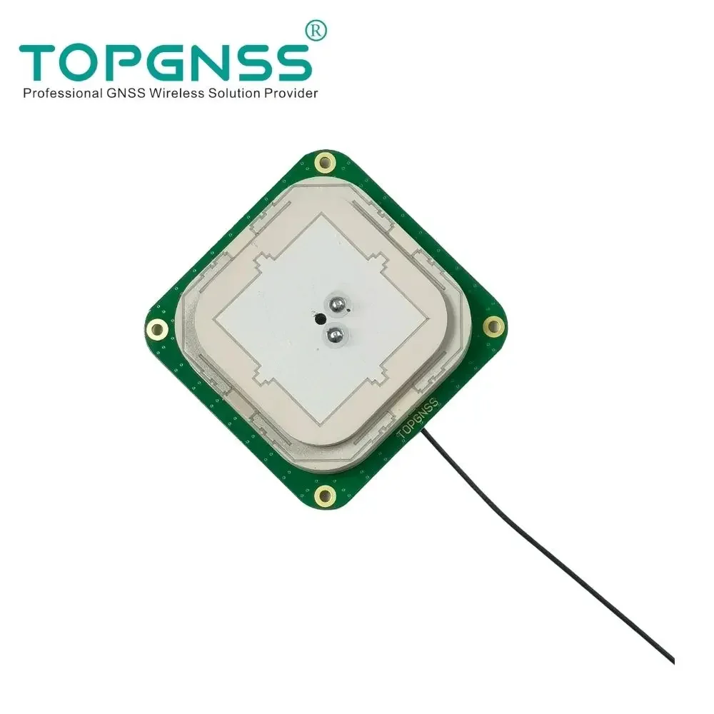 NEW high precision RTK GPS antenna IPEX Small size built-in volume GNSS L1 L5 for RTK Rover UGV gain 30dB AN-501  TOPGNSS