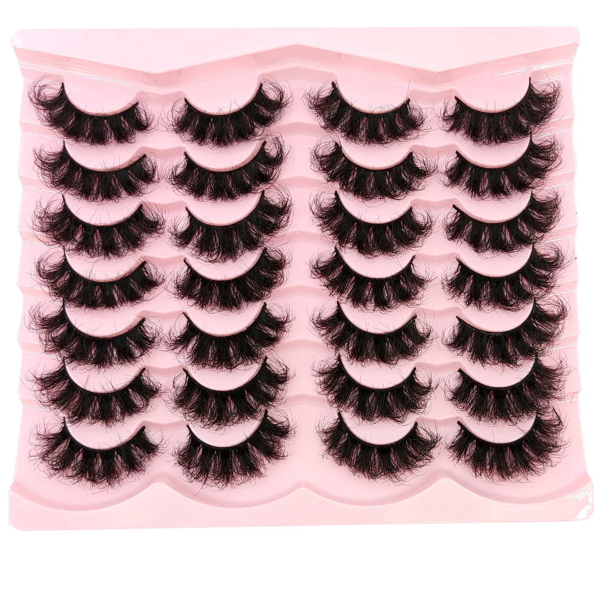 新しい 14 ペアの偽まつげ厚い長いホリデーまつげドラマチックまつげ 3D 偽ミンクまつげ毎日のパーティーに適しています