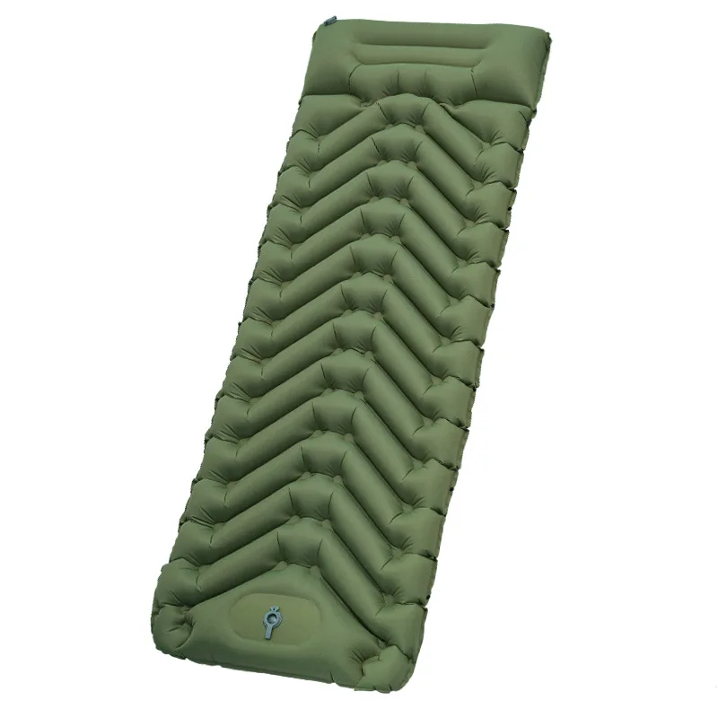 

High Quality Durable Lightweight 9CM Thick TPU Inflatable Camping Bed Mat Moisture-Proof Foldable Easy Carry Portable Outdoor